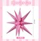 4 Pcs 22inch 4D Pink Explosion Star Foil Balloons with 27 color choices